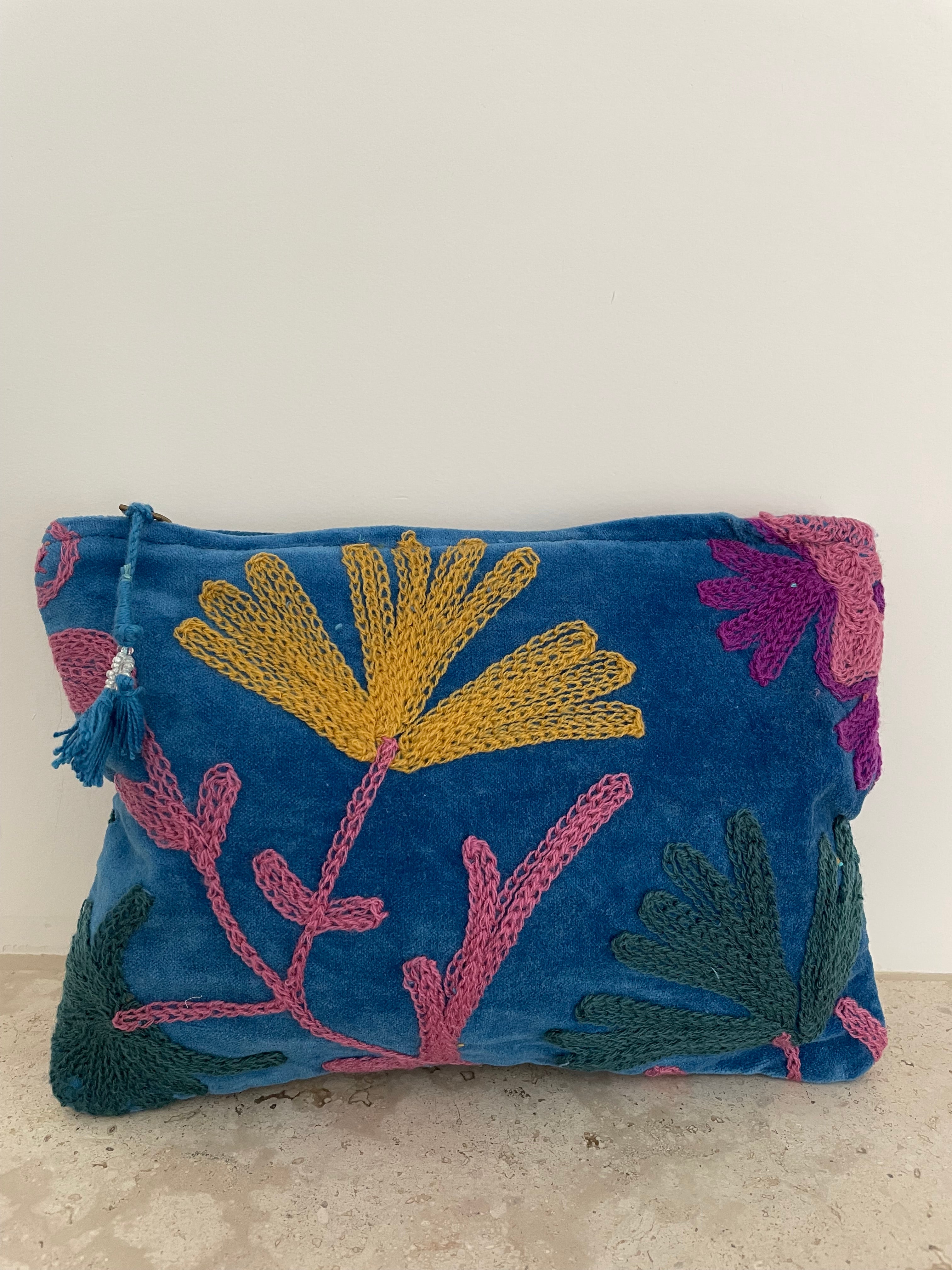 Cartera “Asia”Azul