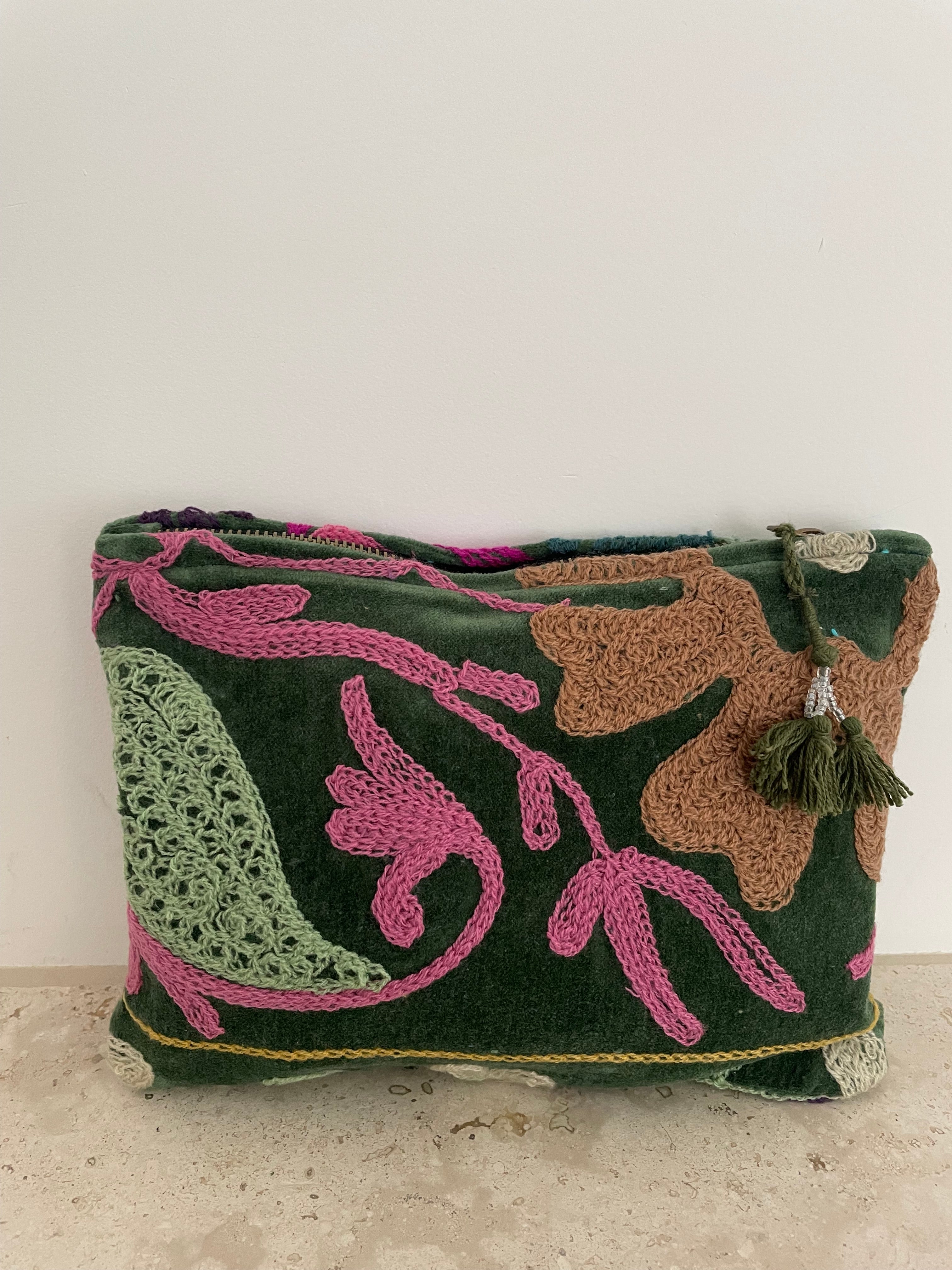 Cartera “Asia” Verde Granada