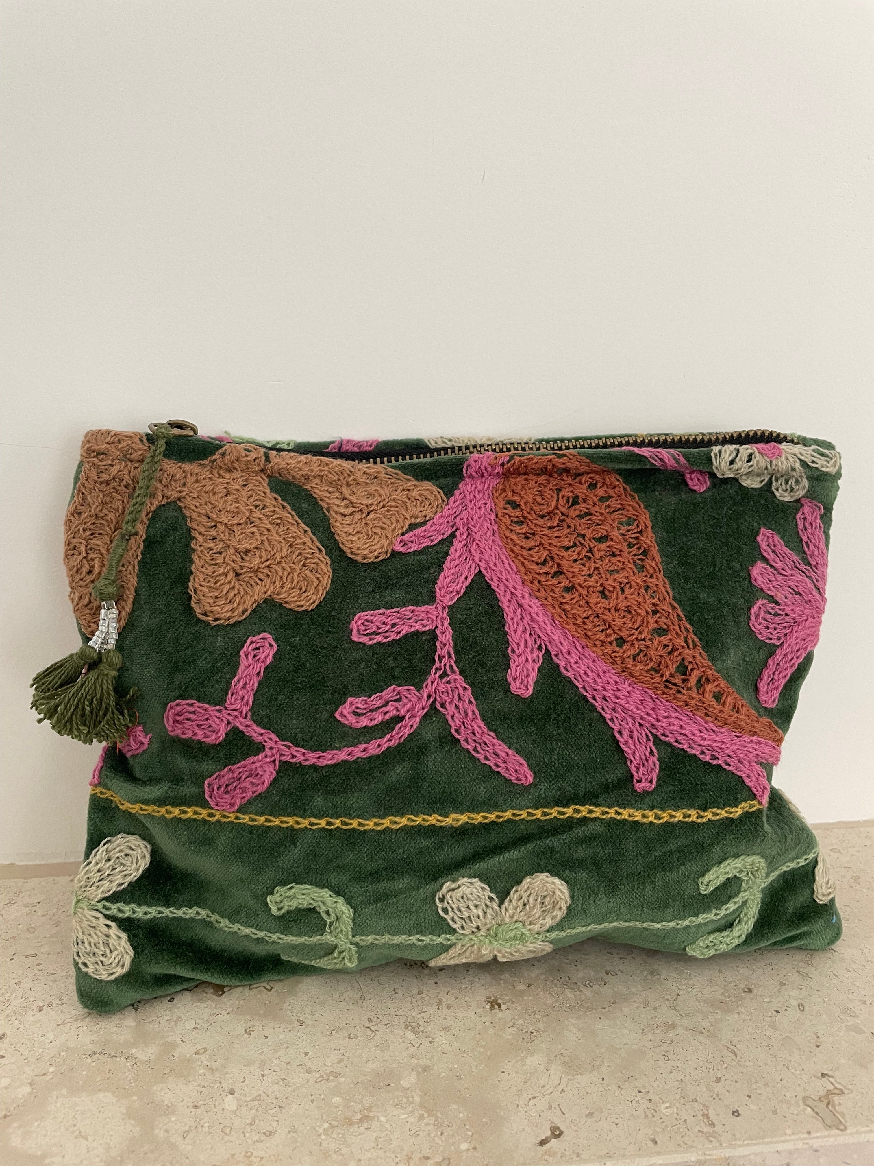 Cartera “Asia” Verde