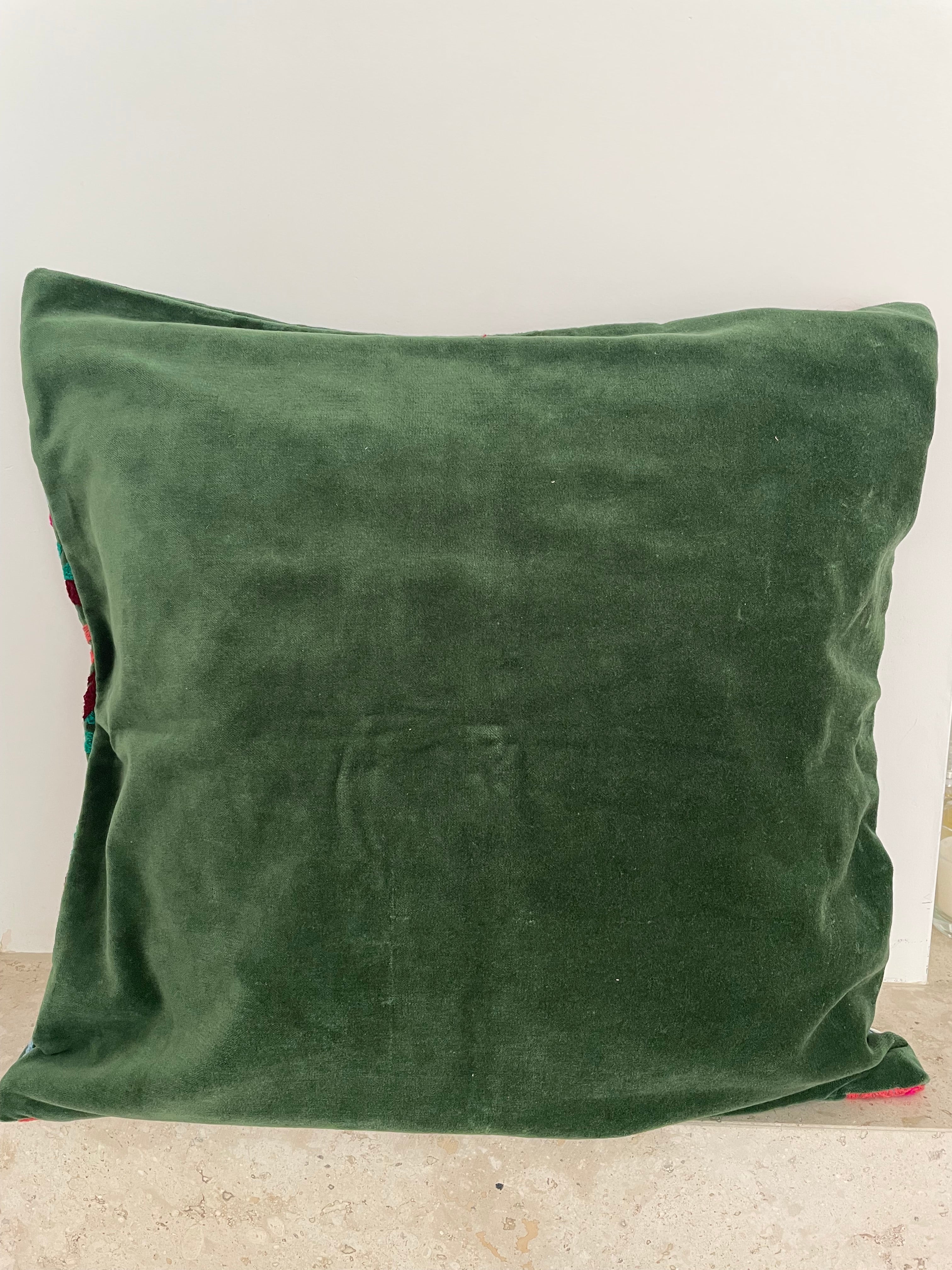 Cojín “Loto”Verde