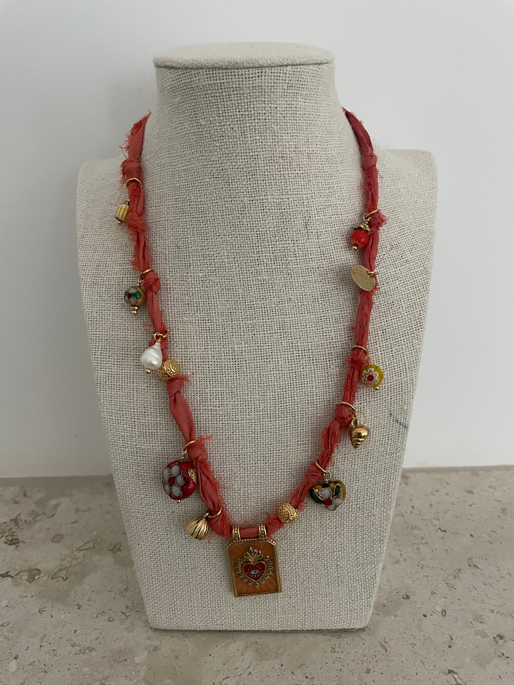 Gargantilla”Milagritos” Coral