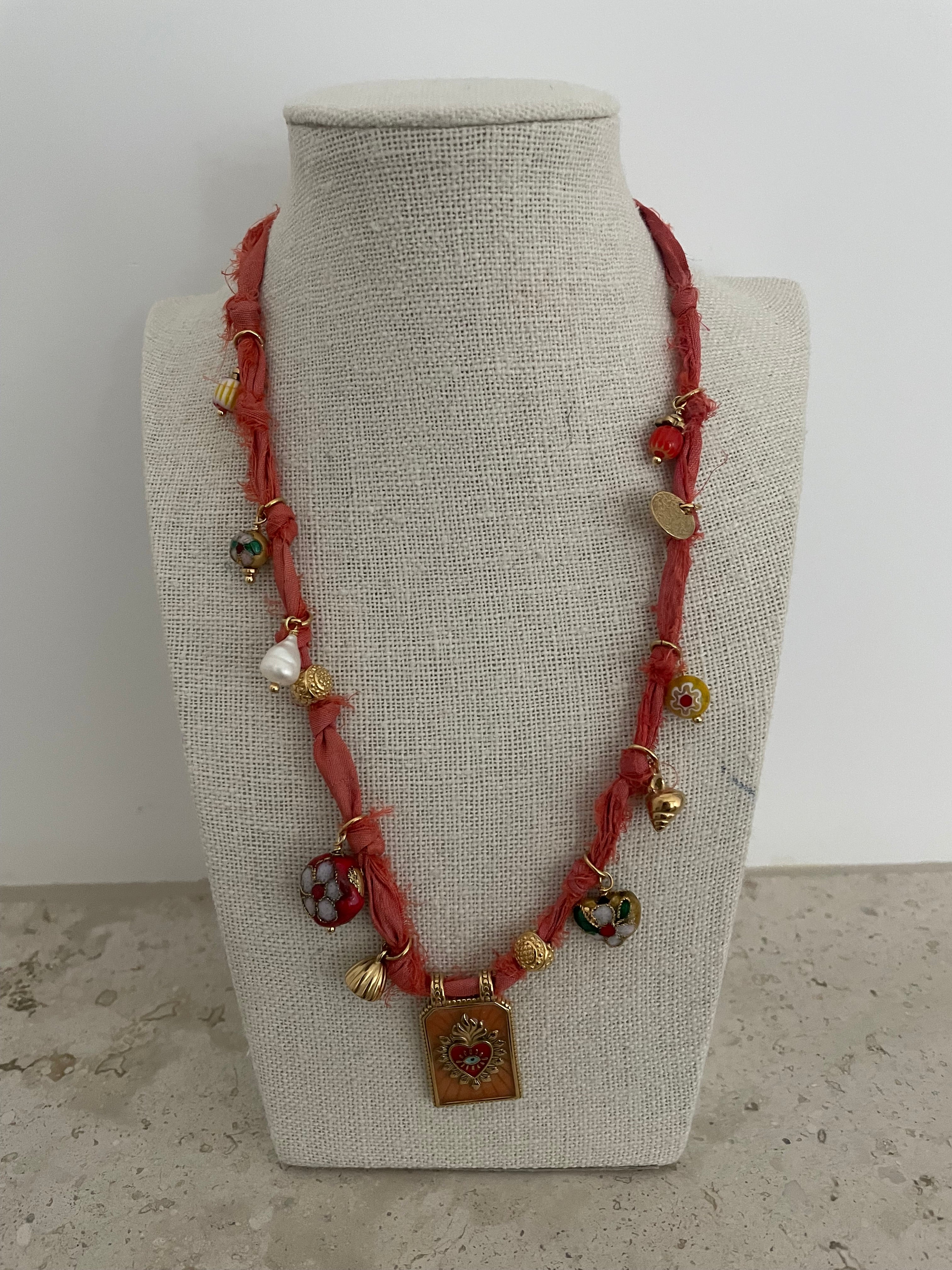 Gargantilla”Milagritos” Coral