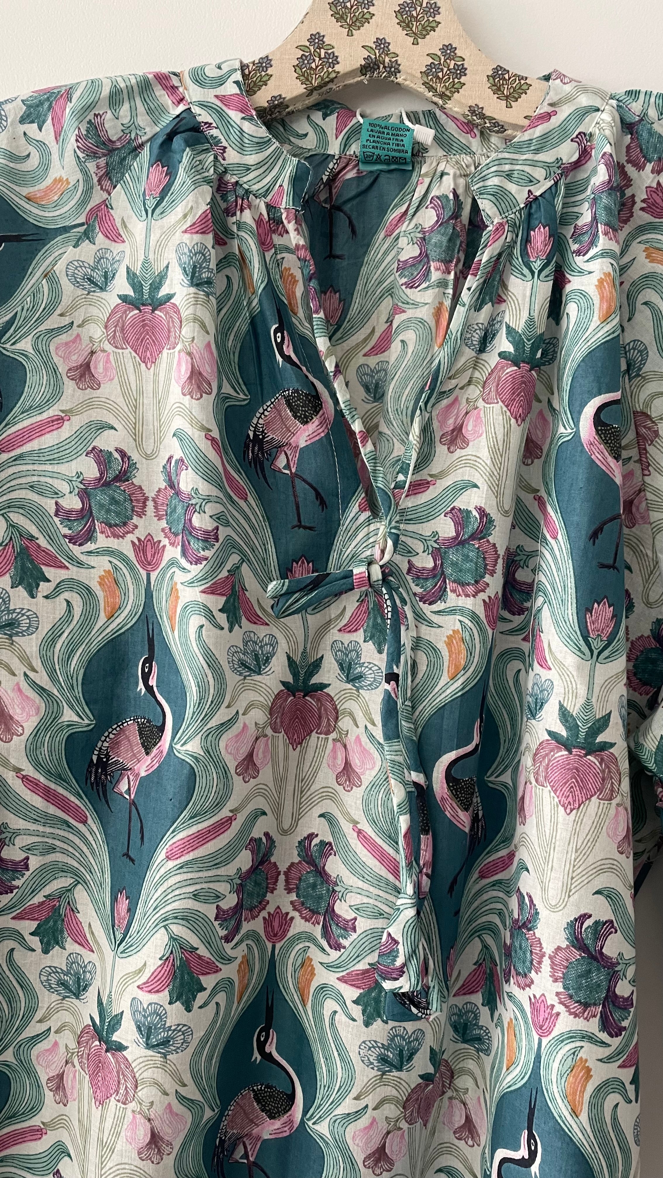 Blusa “Manila” Azul